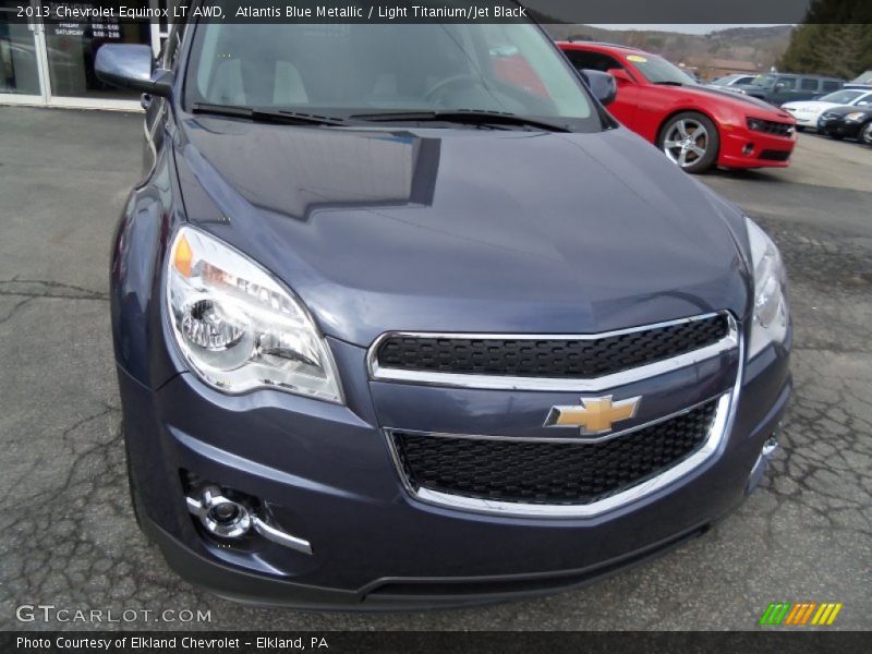 Atlantis Blue Metallic / Light Titanium/Jet Black 2013 Chevrolet Equinox LT AWD
