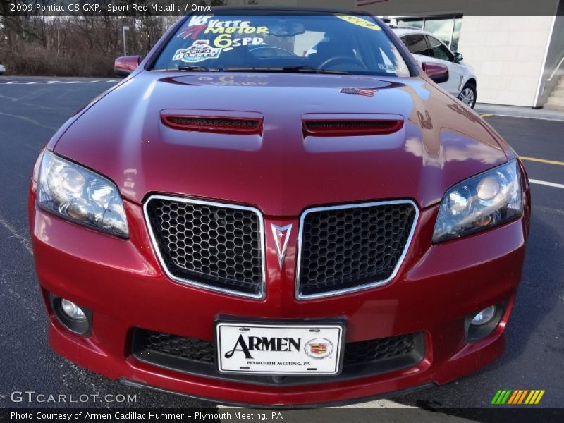 Sport Red Metallic / Onyx 2009 Pontiac G8 GXP