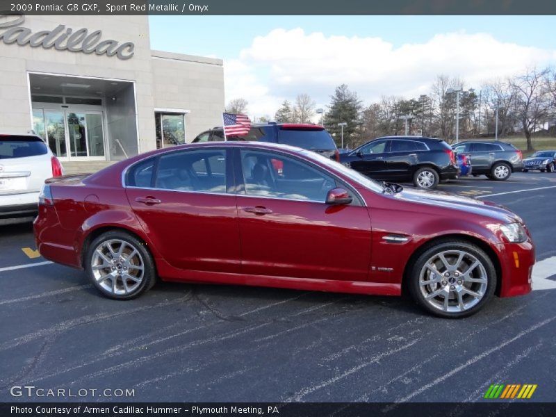  2009 G8 GXP Sport Red Metallic