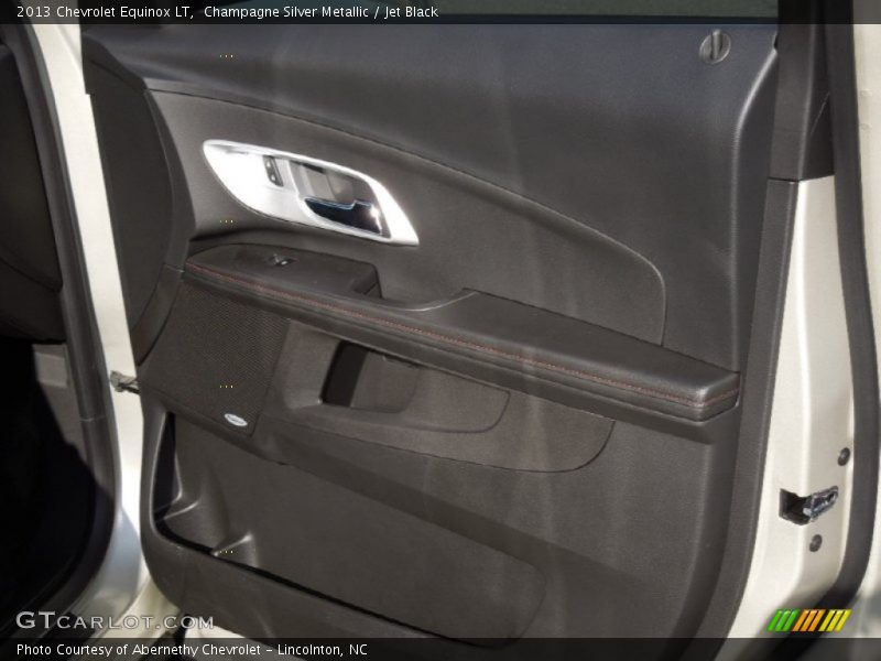 Champagne Silver Metallic / Jet Black 2013 Chevrolet Equinox LT