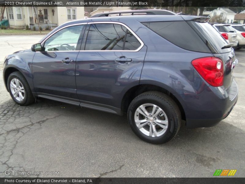 Atlantis Blue Metallic / Light Titanium/Jet Black 2013 Chevrolet Equinox LT AWD