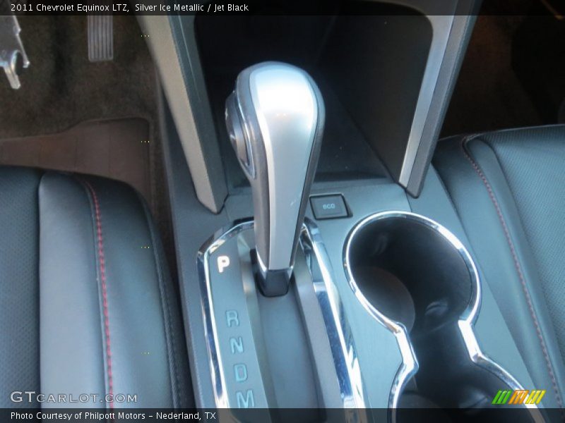 Silver Ice Metallic / Jet Black 2011 Chevrolet Equinox LTZ