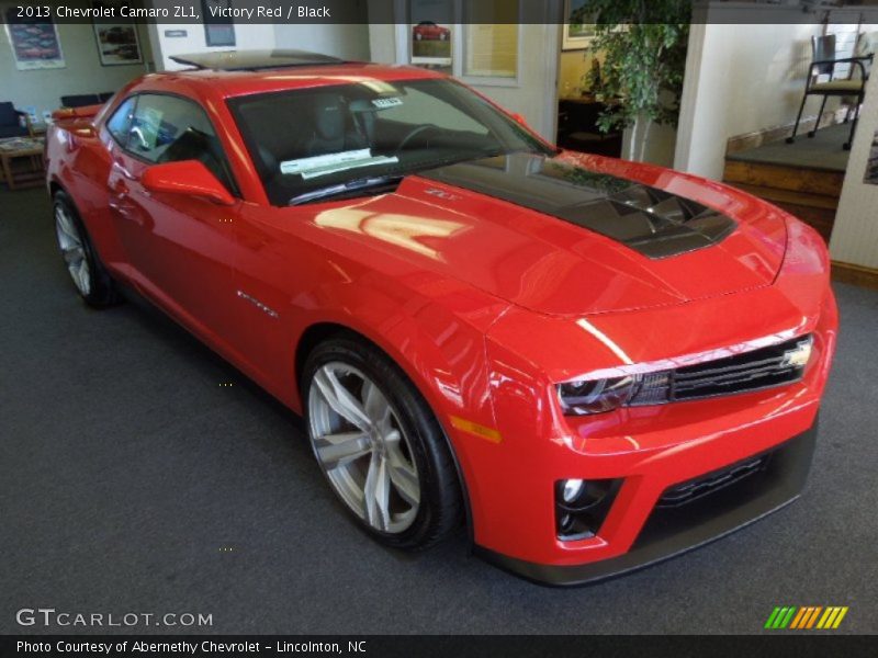 Victory Red / Black 2013 Chevrolet Camaro ZL1