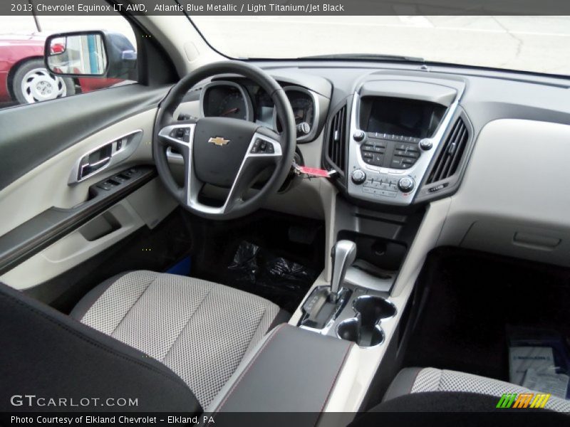 Atlantis Blue Metallic / Light Titanium/Jet Black 2013 Chevrolet Equinox LT AWD