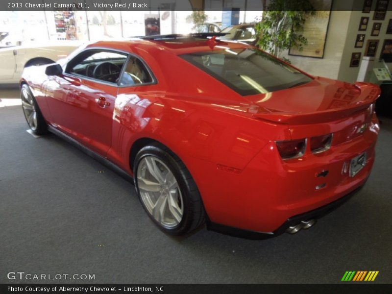 Victory Red / Black 2013 Chevrolet Camaro ZL1