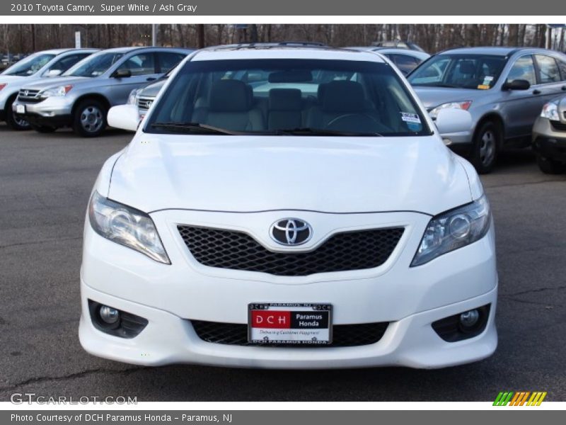 Super White / Ash Gray 2010 Toyota Camry