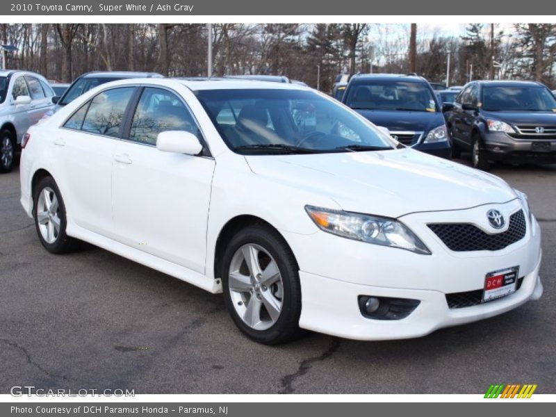 Super White / Ash Gray 2010 Toyota Camry