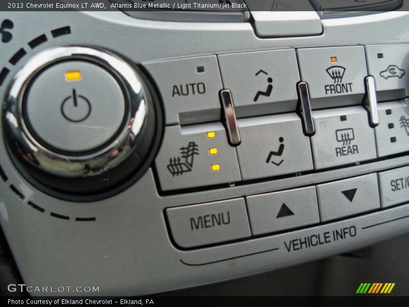 Atlantis Blue Metallic / Light Titanium/Jet Black 2013 Chevrolet Equinox LT AWD