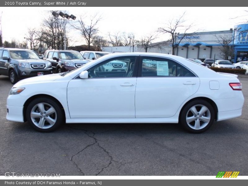 Super White / Ash Gray 2010 Toyota Camry