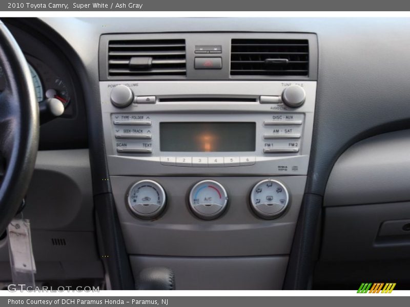 Super White / Ash Gray 2010 Toyota Camry