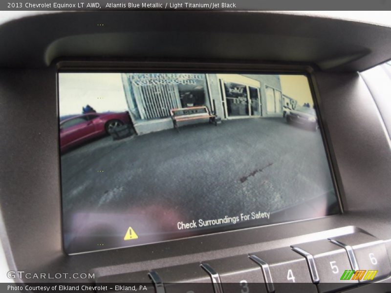 Atlantis Blue Metallic / Light Titanium/Jet Black 2013 Chevrolet Equinox LT AWD