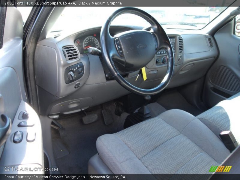 Dashboard of 2001 F150 XL Sport SuperCab 4x4