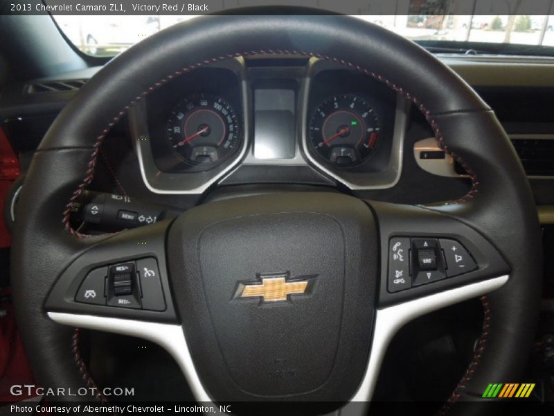 Victory Red / Black 2013 Chevrolet Camaro ZL1