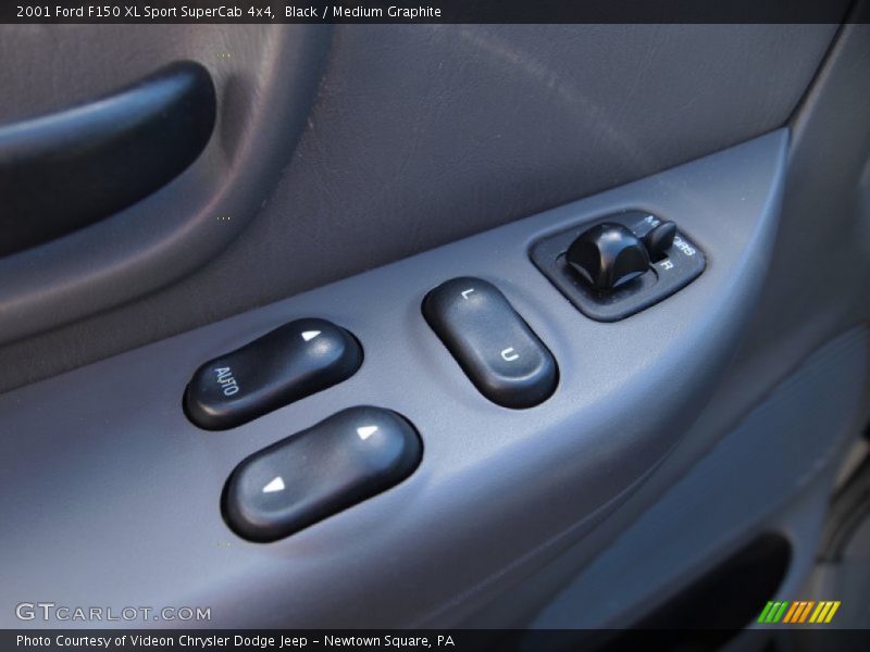 Controls of 2001 F150 XL Sport SuperCab 4x4