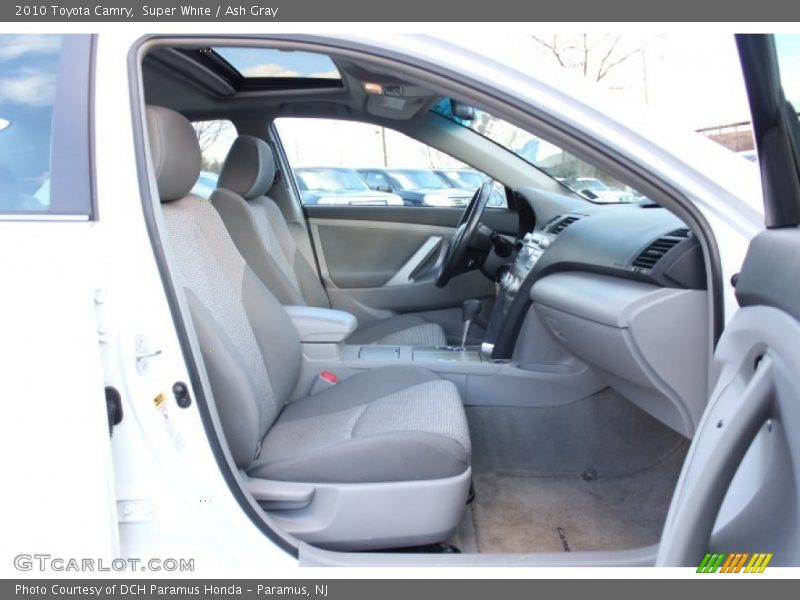 Super White / Ash Gray 2010 Toyota Camry
