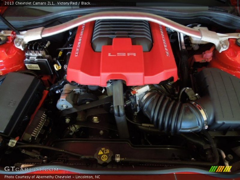  2013 Camaro ZL1 Engine - 6.2 Liter Eaton Supercharged OHV 16-Valve LSA V8