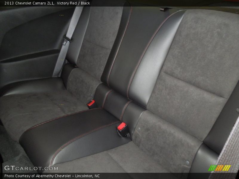 Rear Seat of 2013 Camaro ZL1