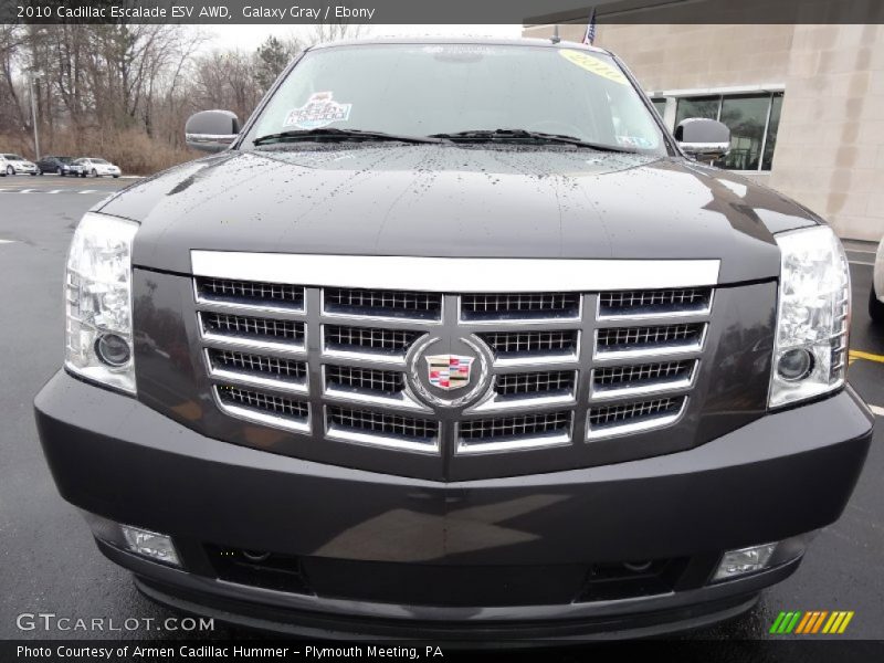 Galaxy Gray / Ebony 2010 Cadillac Escalade ESV AWD