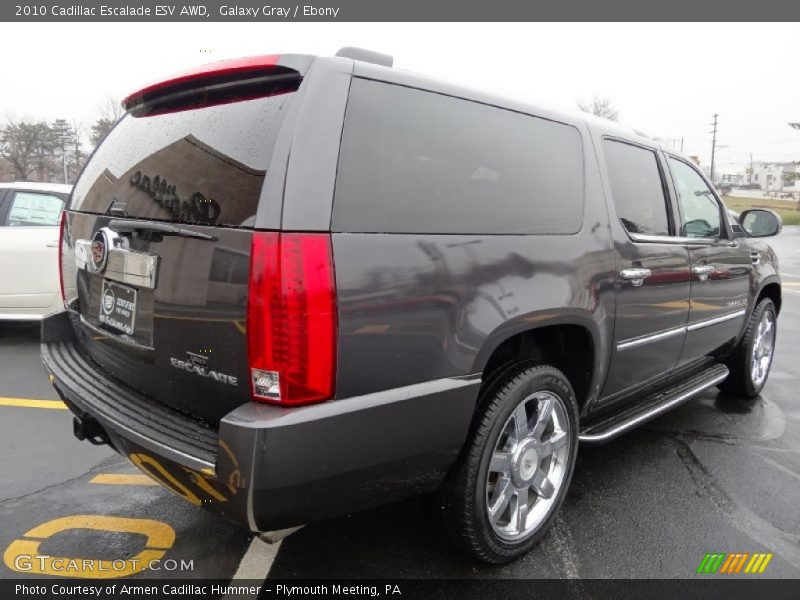 Galaxy Gray / Ebony 2010 Cadillac Escalade ESV AWD