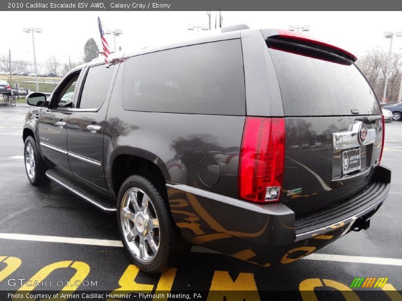 Galaxy Gray / Ebony 2010 Cadillac Escalade ESV AWD