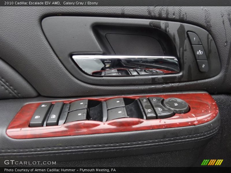 Galaxy Gray / Ebony 2010 Cadillac Escalade ESV AWD