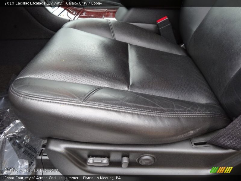 Galaxy Gray / Ebony 2010 Cadillac Escalade ESV AWD