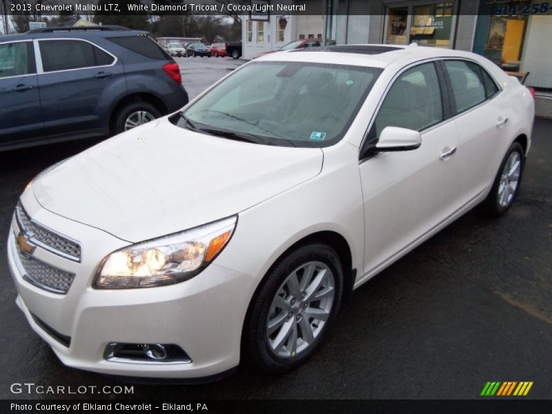 Front 3/4 View of 2013 Malibu LTZ