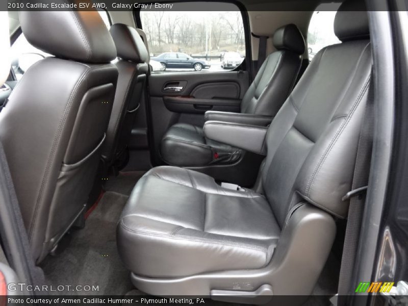Rear Seat of 2010 Escalade ESV AWD