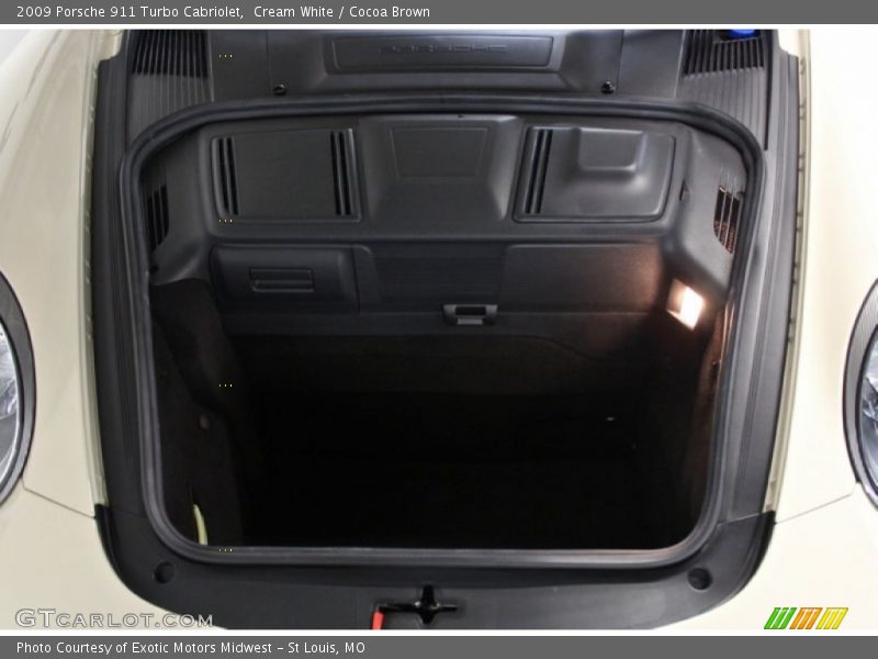  2009 911 Turbo Cabriolet Trunk