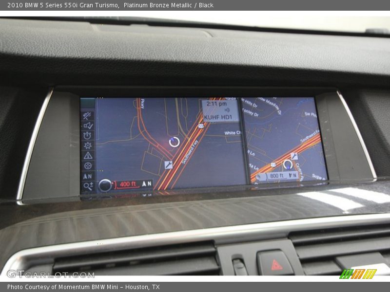 Navigation of 2010 5 Series 550i Gran Turismo