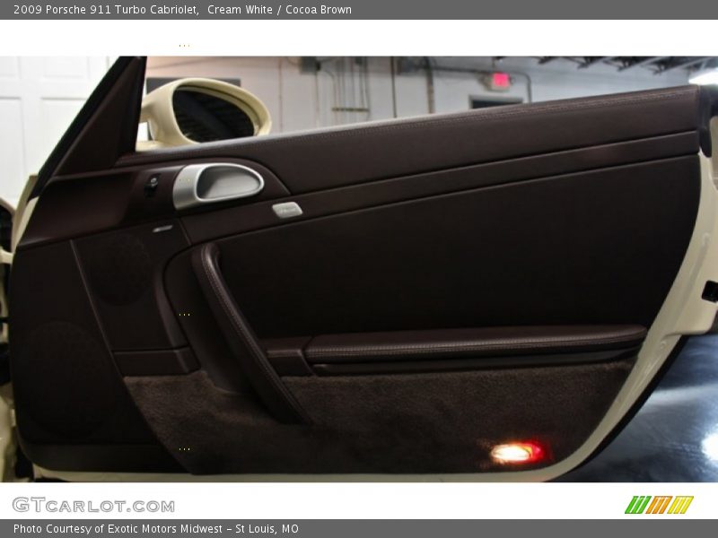 Door Panel of 2009 911 Turbo Cabriolet