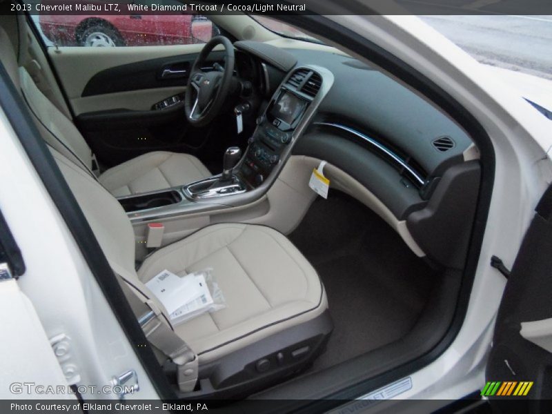  2013 Malibu LTZ Cocoa/Light Neutral Interior