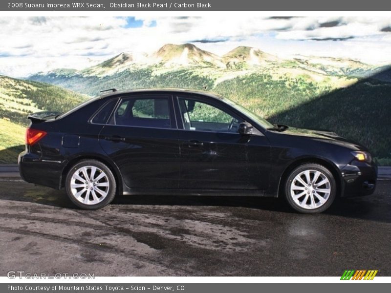 Obsidian Black Pearl / Carbon Black 2008 Subaru Impreza WRX Sedan