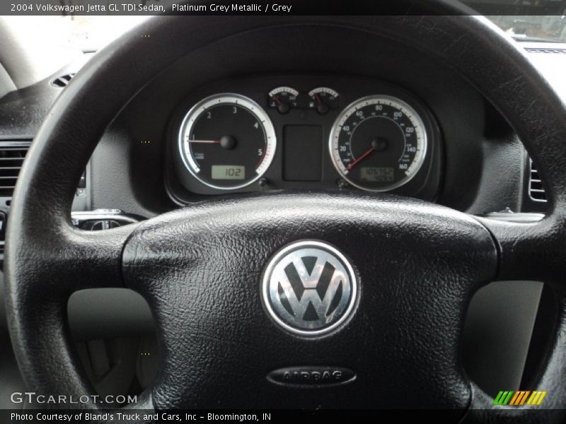 Platinum Grey Metallic / Grey 2004 Volkswagen Jetta GL TDI Sedan