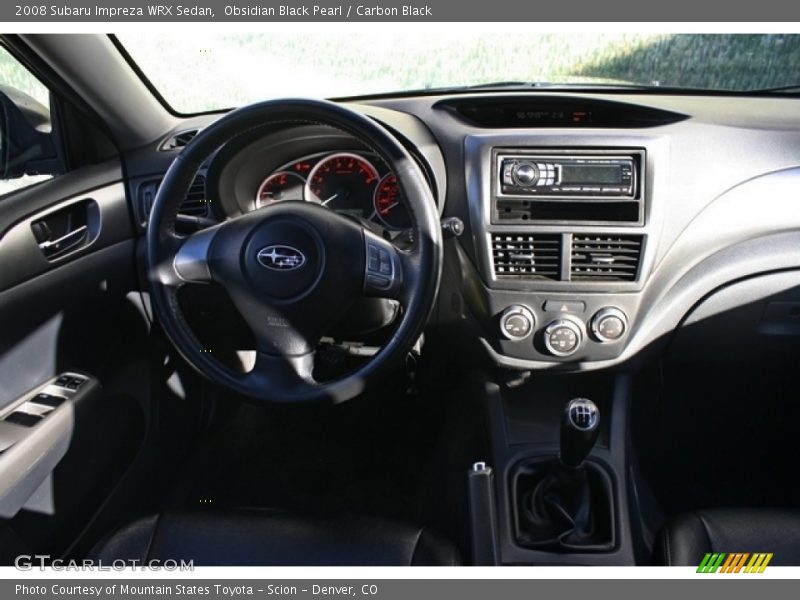 Obsidian Black Pearl / Carbon Black 2008 Subaru Impreza WRX Sedan