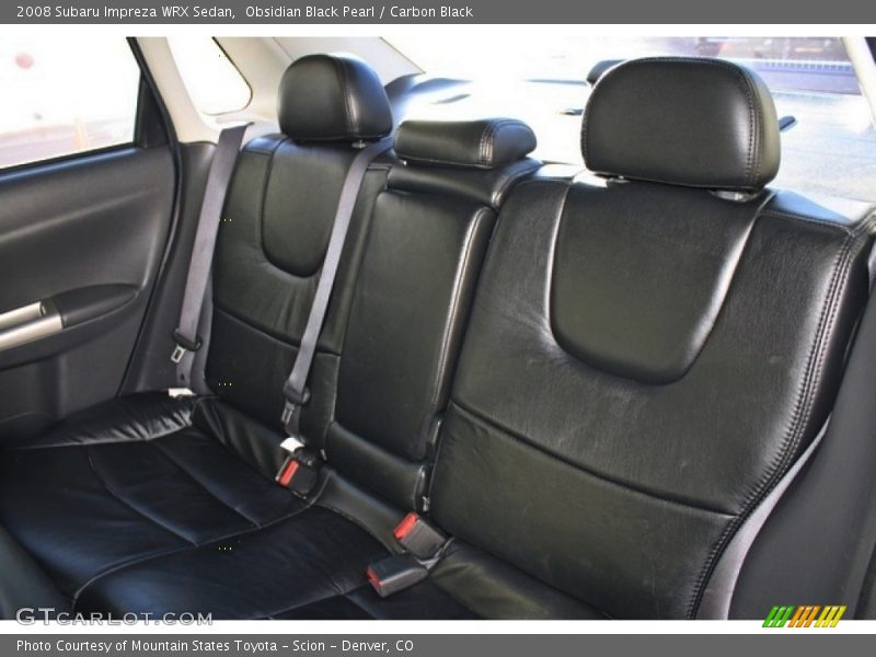 Obsidian Black Pearl / Carbon Black 2008 Subaru Impreza WRX Sedan