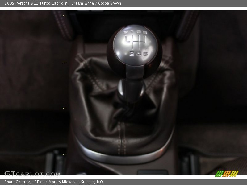  2009 911 Turbo Cabriolet 6 Speed Manual Shifter