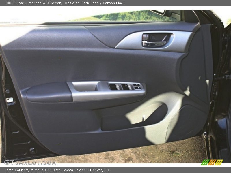 Obsidian Black Pearl / Carbon Black 2008 Subaru Impreza WRX Sedan