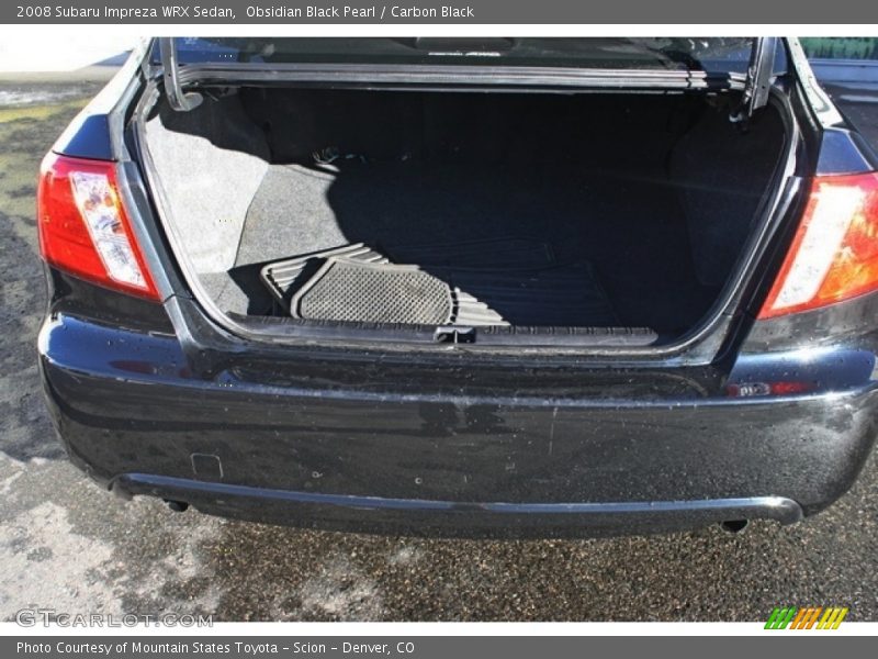 Obsidian Black Pearl / Carbon Black 2008 Subaru Impreza WRX Sedan