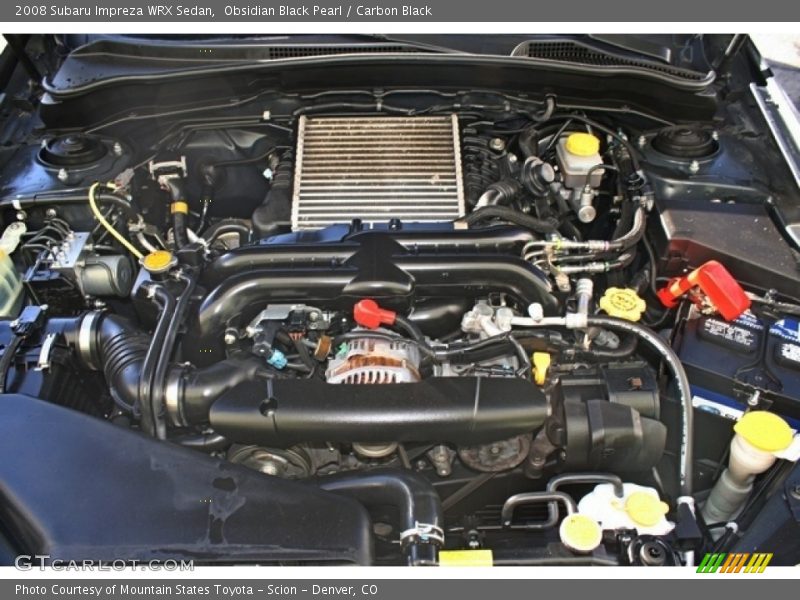 Obsidian Black Pearl / Carbon Black 2008 Subaru Impreza WRX Sedan