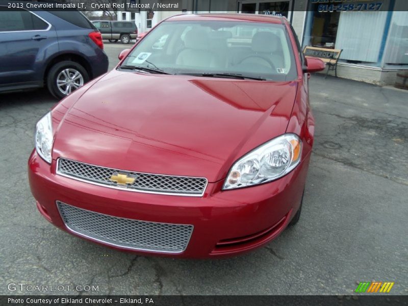 Crystal Red Tintcoat / Neutral 2013 Chevrolet Impala LT