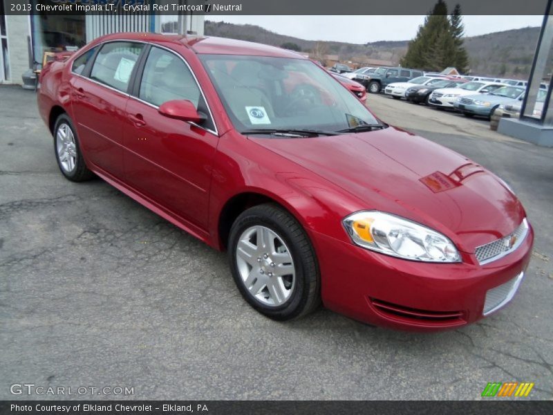 Crystal Red Tintcoat / Neutral 2013 Chevrolet Impala LT