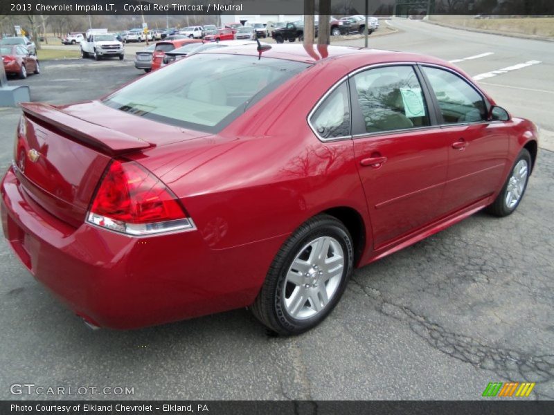 Crystal Red Tintcoat / Neutral 2013 Chevrolet Impala LT
