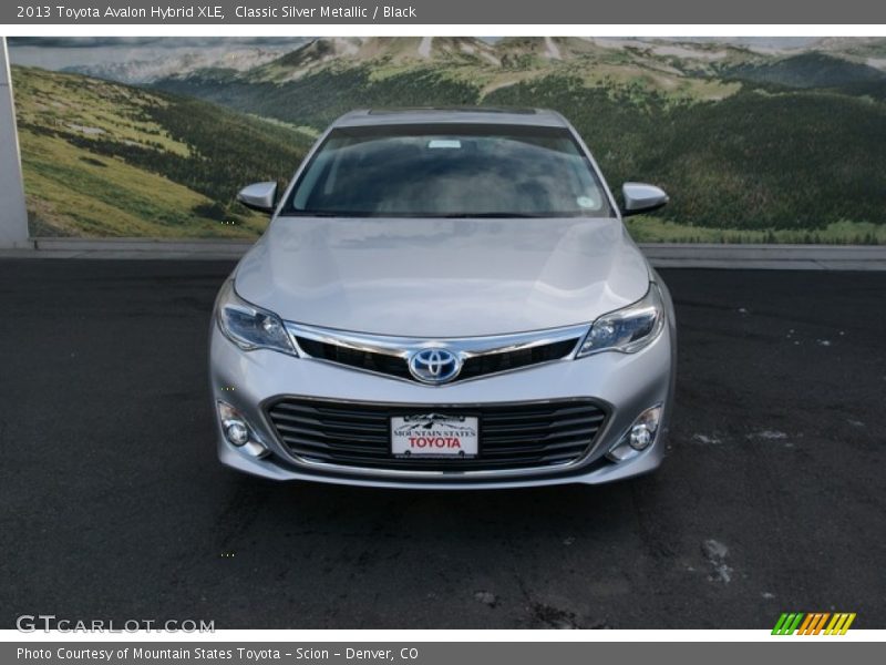Classic Silver Metallic / Black 2013 Toyota Avalon Hybrid XLE