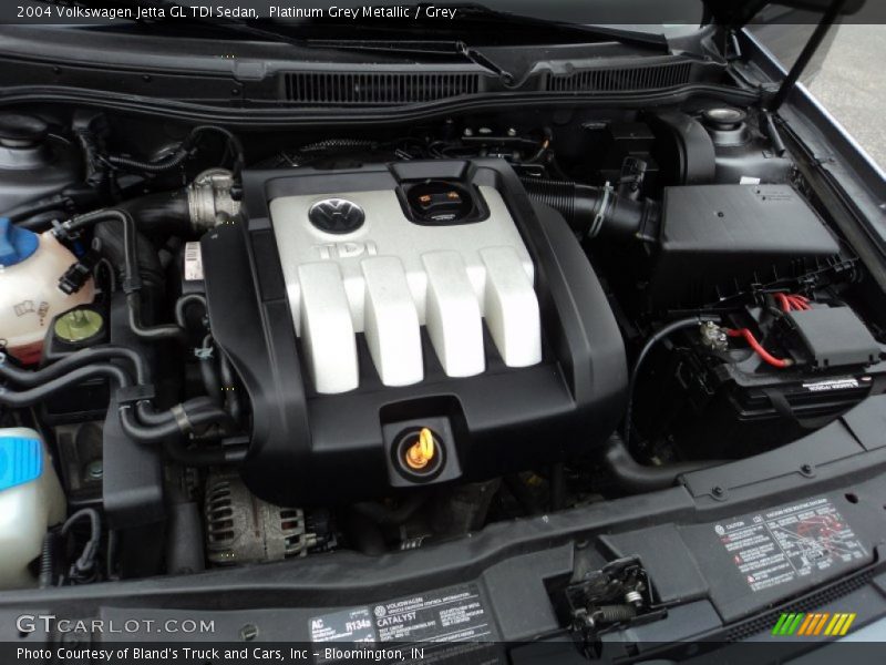  2004 Jetta GL TDI Sedan Engine - 1.9L TDI SOHC 8V Turbo-Diesel 4 Cylinder