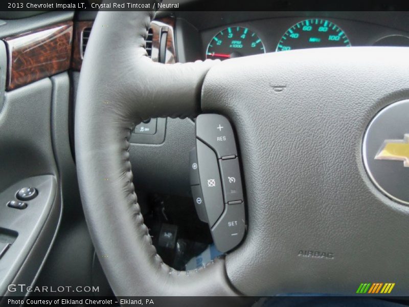 Crystal Red Tintcoat / Neutral 2013 Chevrolet Impala LT
