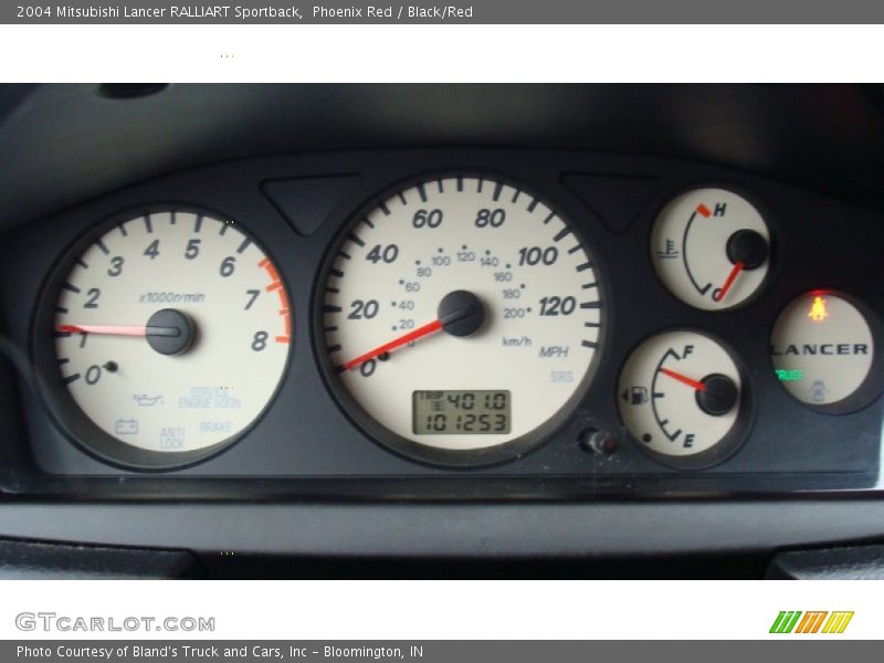 2004 Lancer RALLIART Sportback RALLIART Sportback Gauges