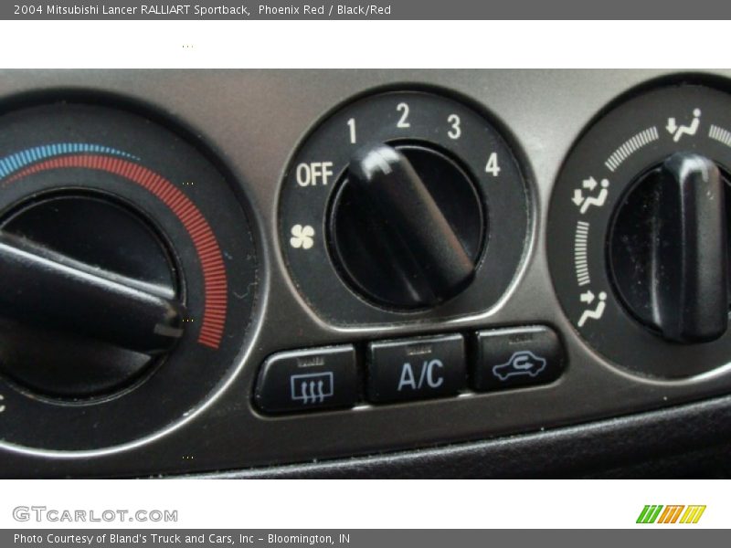 Controls of 2004 Lancer RALLIART Sportback