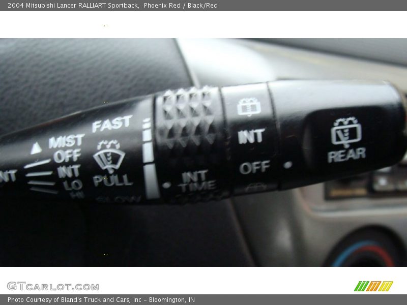 Controls of 2004 Lancer RALLIART Sportback