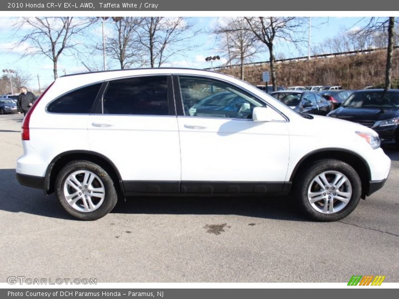 Taffeta White / Gray 2010 Honda CR-V EX-L AWD